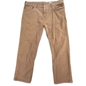Faherty Brand 5-Pocket Pants Mens‎ 44 Brown Straight Leg Casual Trousers